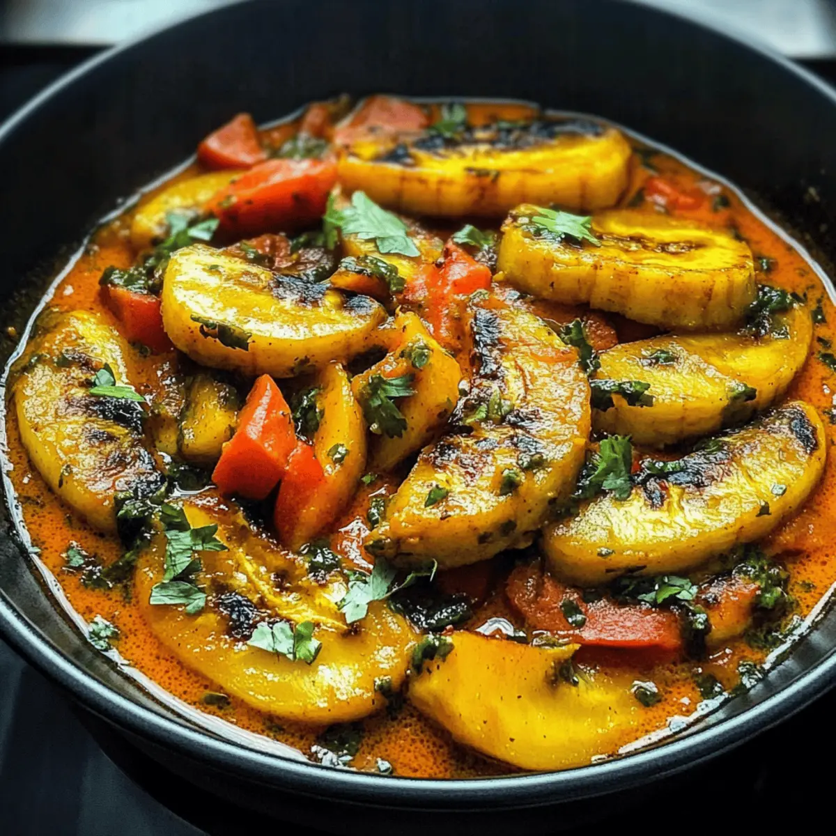 Karibisches Plantain-Curry für jeden Tag