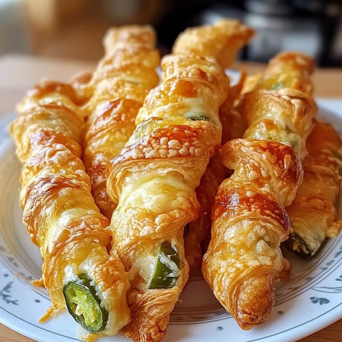 Würzige Jalapeno Popper Drehungen für jeden Anlass