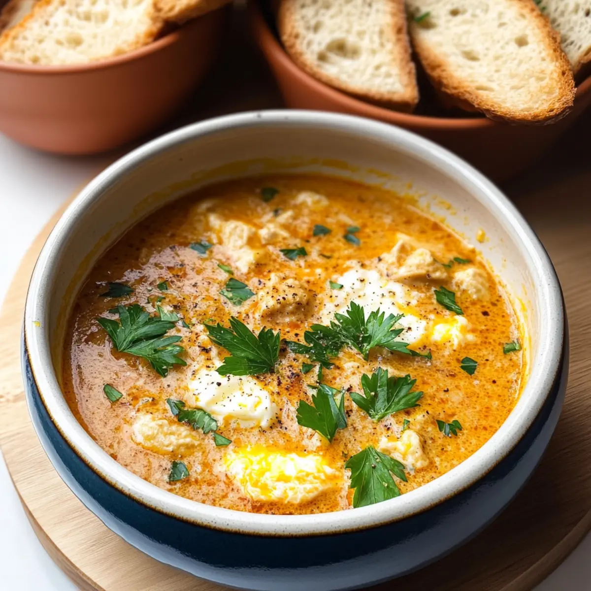 Der Ausgang: Spanische Knoblauch-Suppe schnell zubereitet