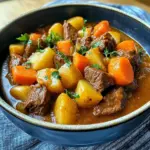 Herbsternte Rindfleisch Eintopf