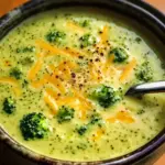 Brokkoli Käse-Suppe selbst gemacht