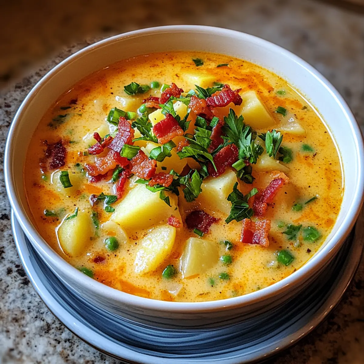 Cajun Kartoffelsuppe: Cremig und würzig genießen
