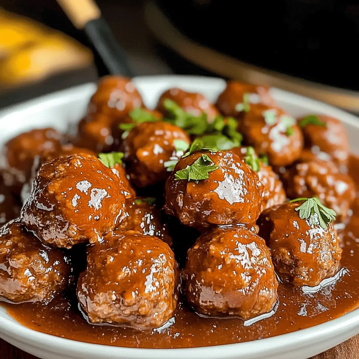 Crockpot Fleischbällchen für gemütliche Abende