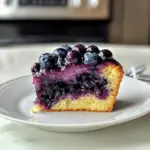 Einfache Blaubeerkompott Kuchen- und Cupcake-Füllung