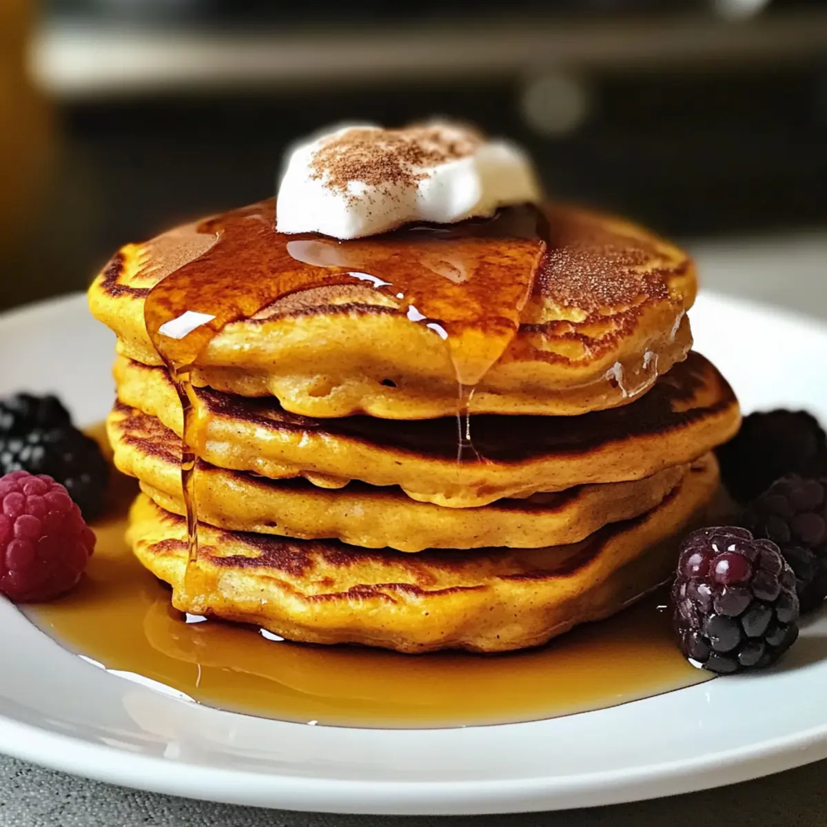 Gesunde Kürbis-Pfannkuchen für den perfekten Herbstmorgen