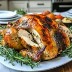 Mayonnaise gerösteter Truthahn