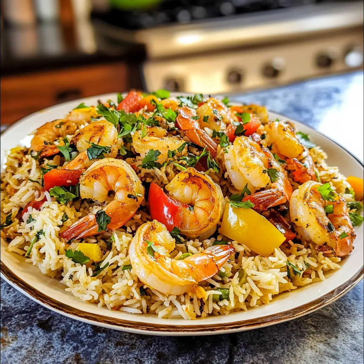 Shrimp-Reis mit Kräutern: Ein schnelles Genussrezept