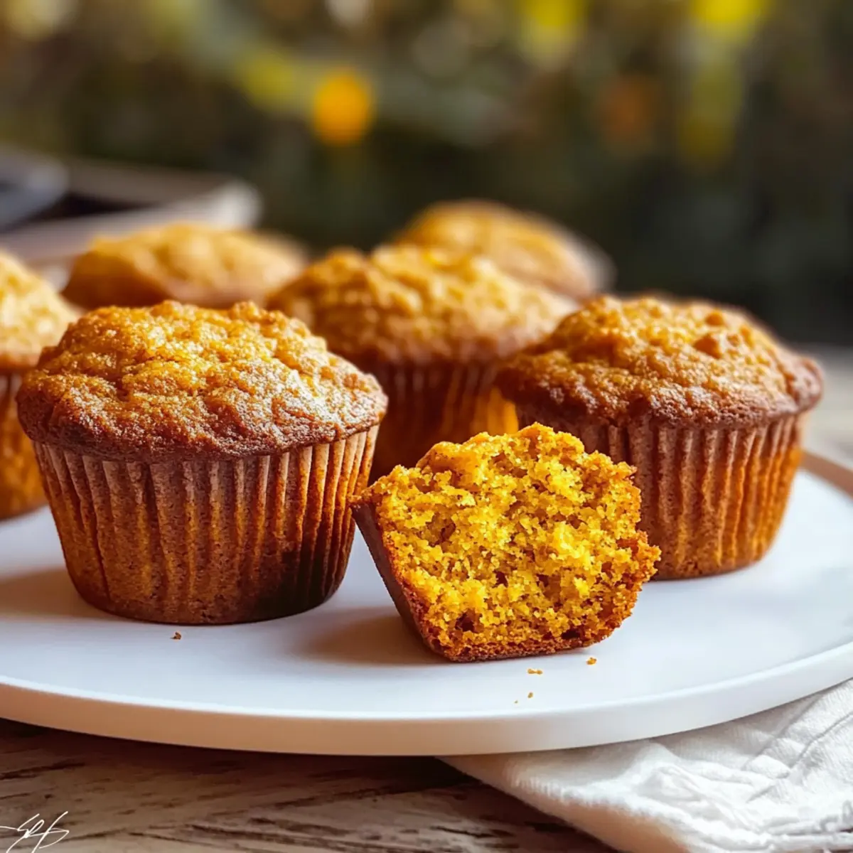 Sauerteig Kürbis Muffins für den perfekten Herbst