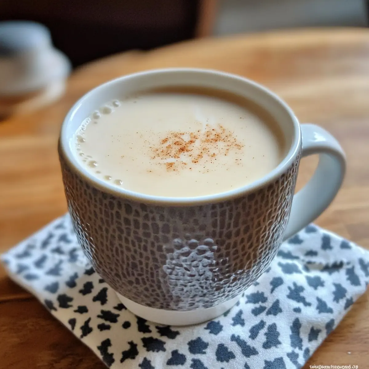 Süßer Zimt Milchtee für die kalte Jahreszeit