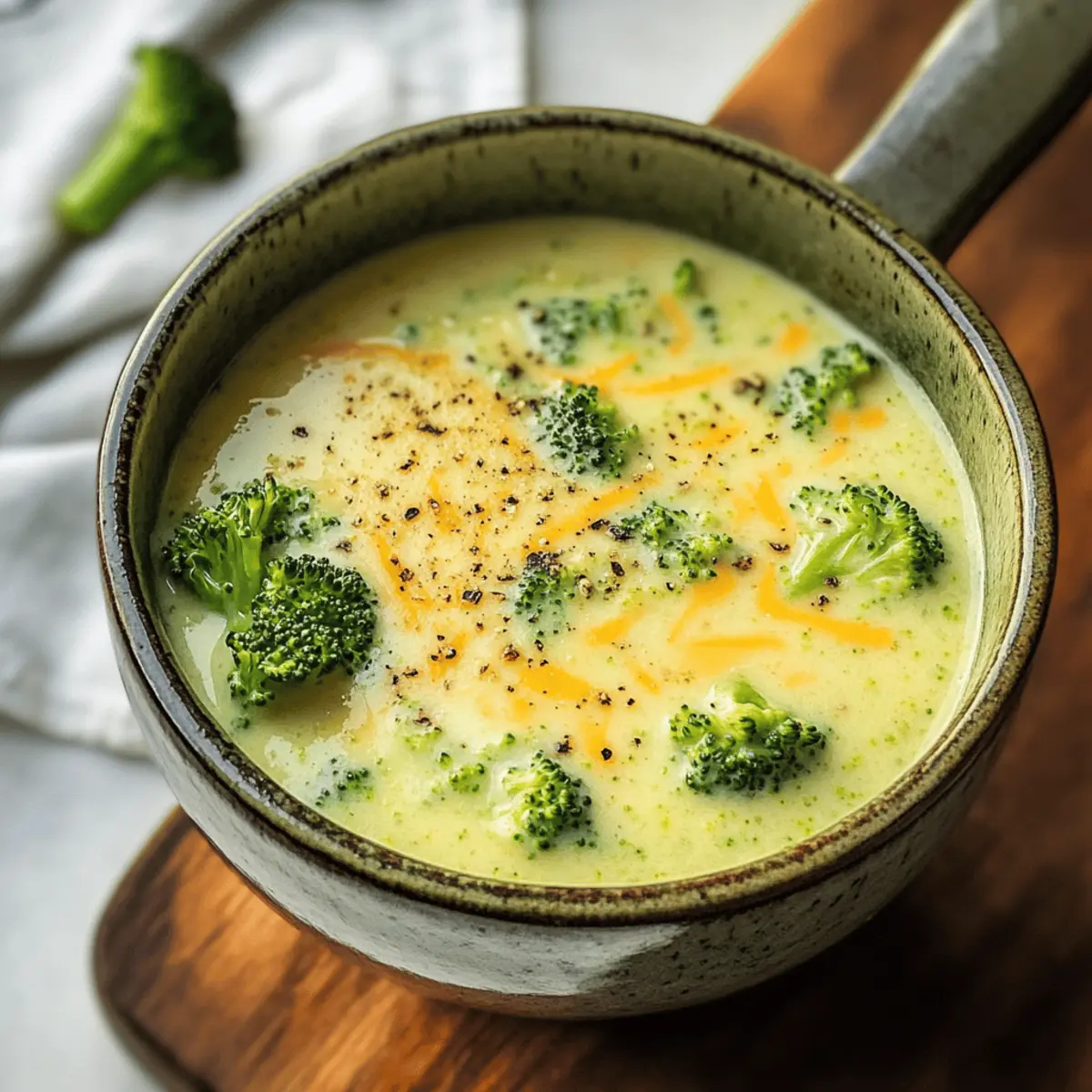 Brokkoli-Käse-Suppe in 30 Minuten zubereiten