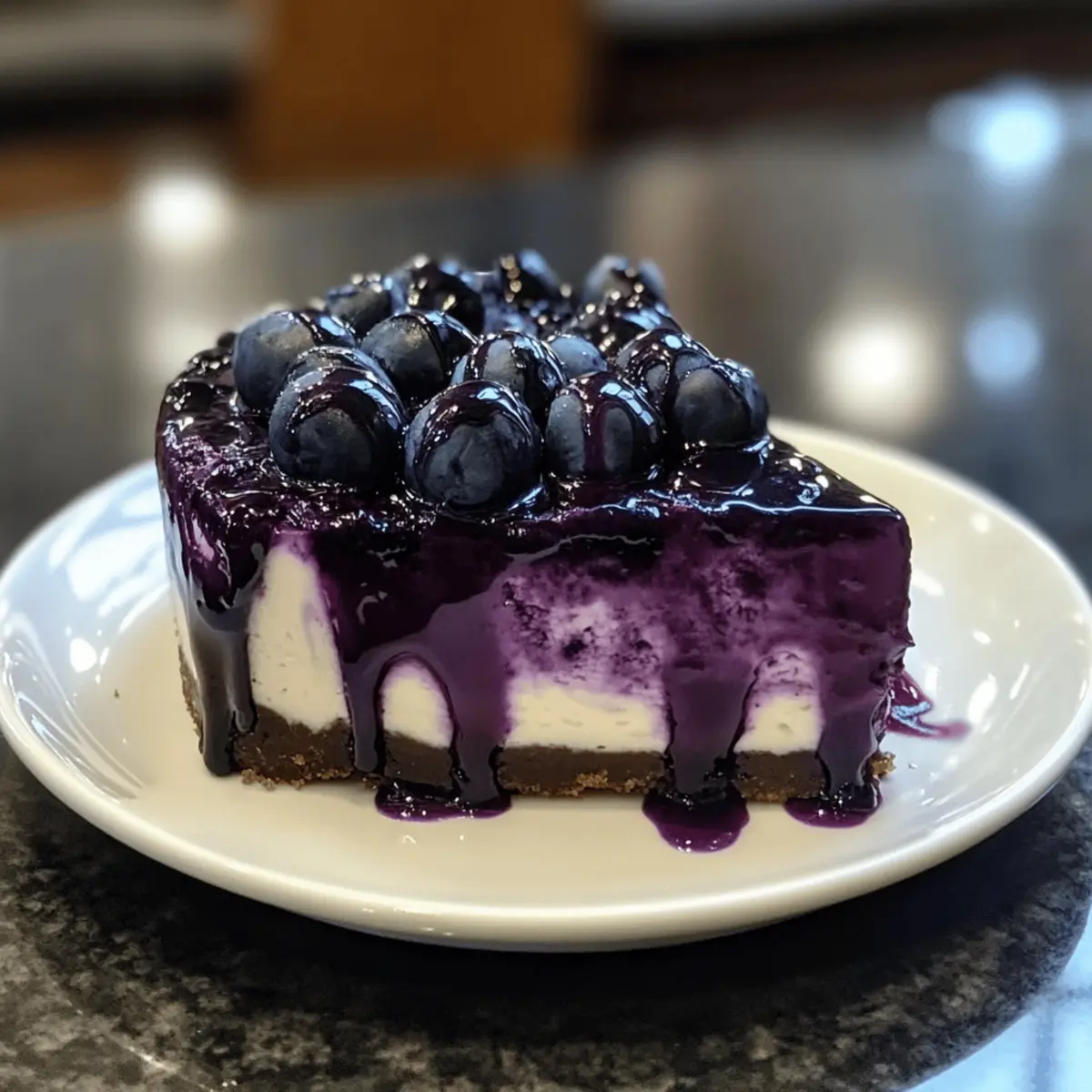 Ravenclaw Cheesecake mit Heidelbeeren zaubern