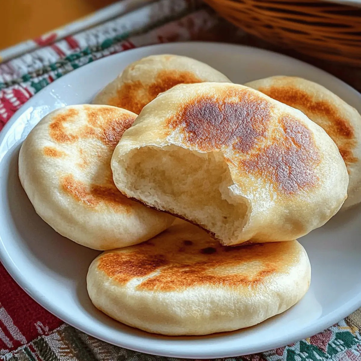 Leckeres Batbout: Marokkanisches Pita-Brot Rezept