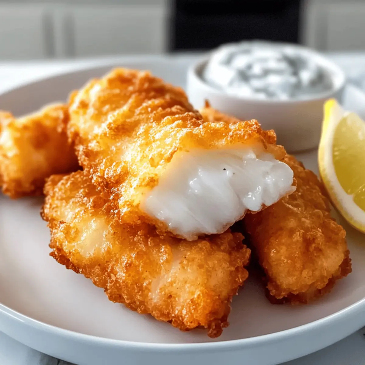 Knuspriger Bierteig-Heilbutt für gemütliche Abende