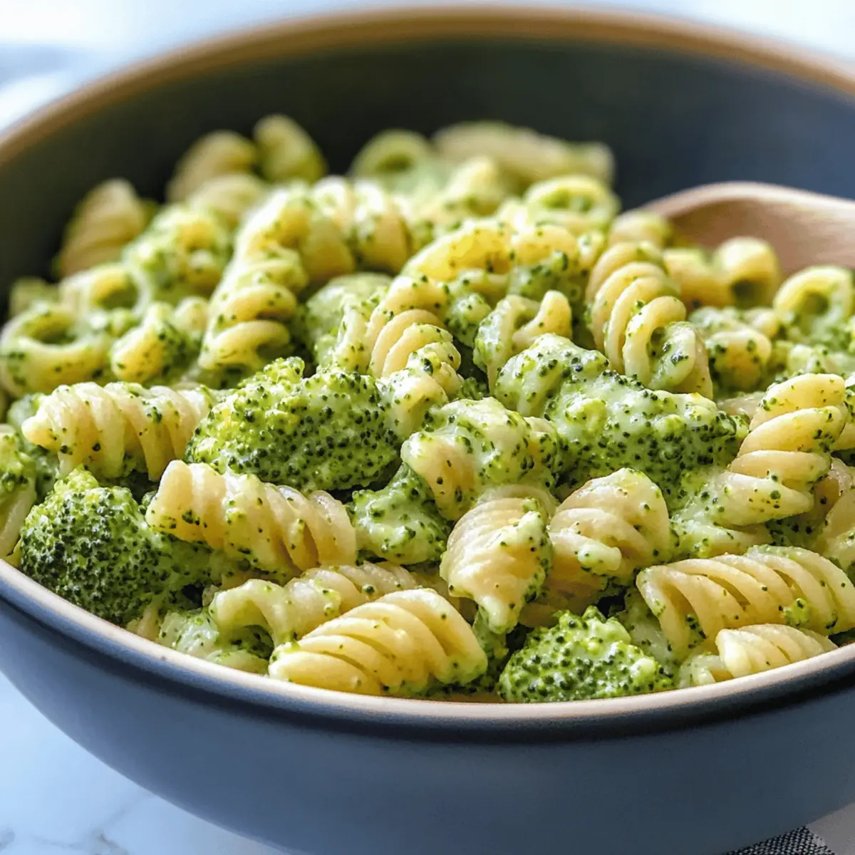 Gesunde Brokkoli Pasta für ein schnelles Abendessen