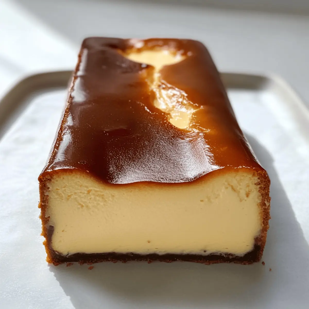 Der Ausgang: Einfacher Rezept für Basque Cheesecake