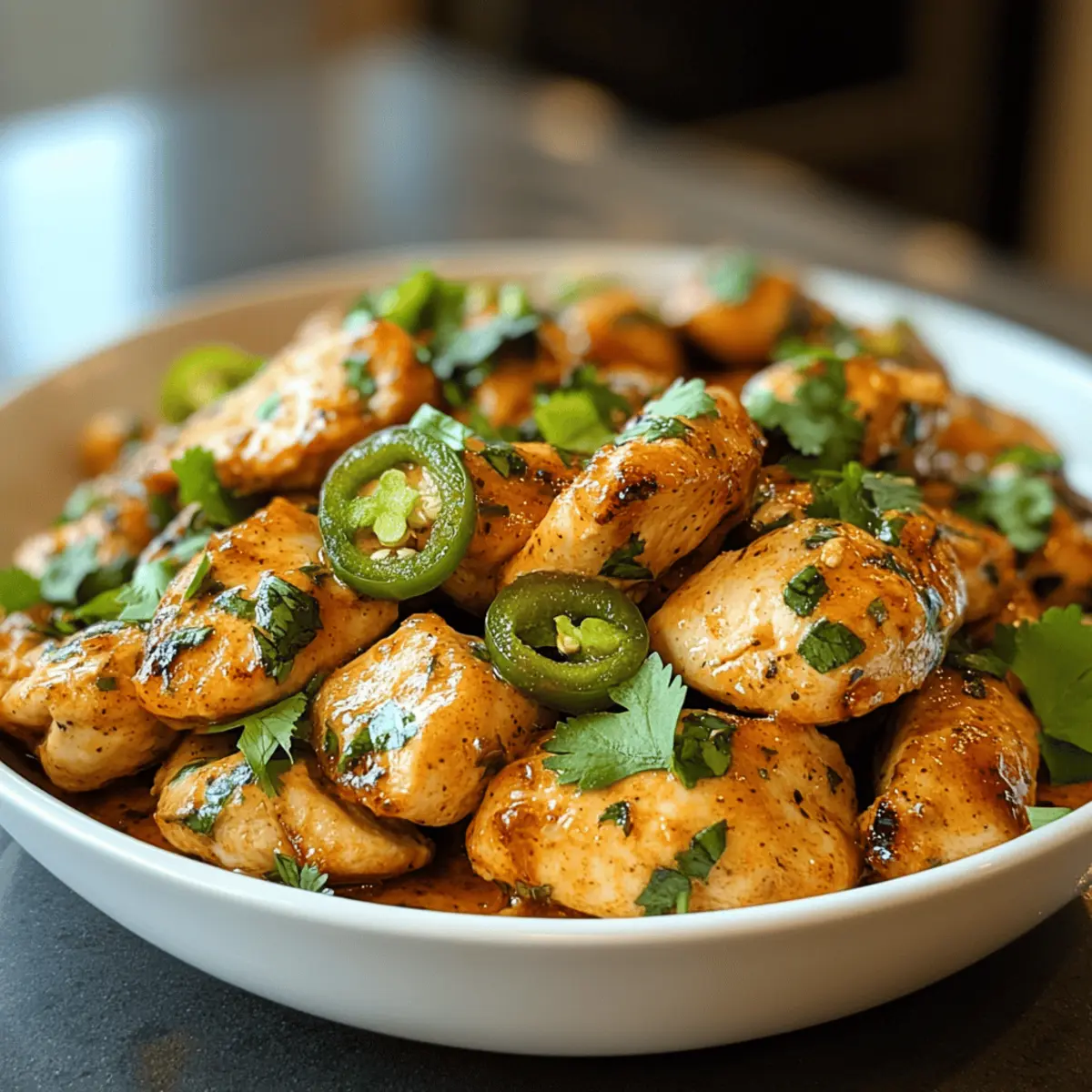 Spicy Jalapeño Chicken für feurige Genussmomente