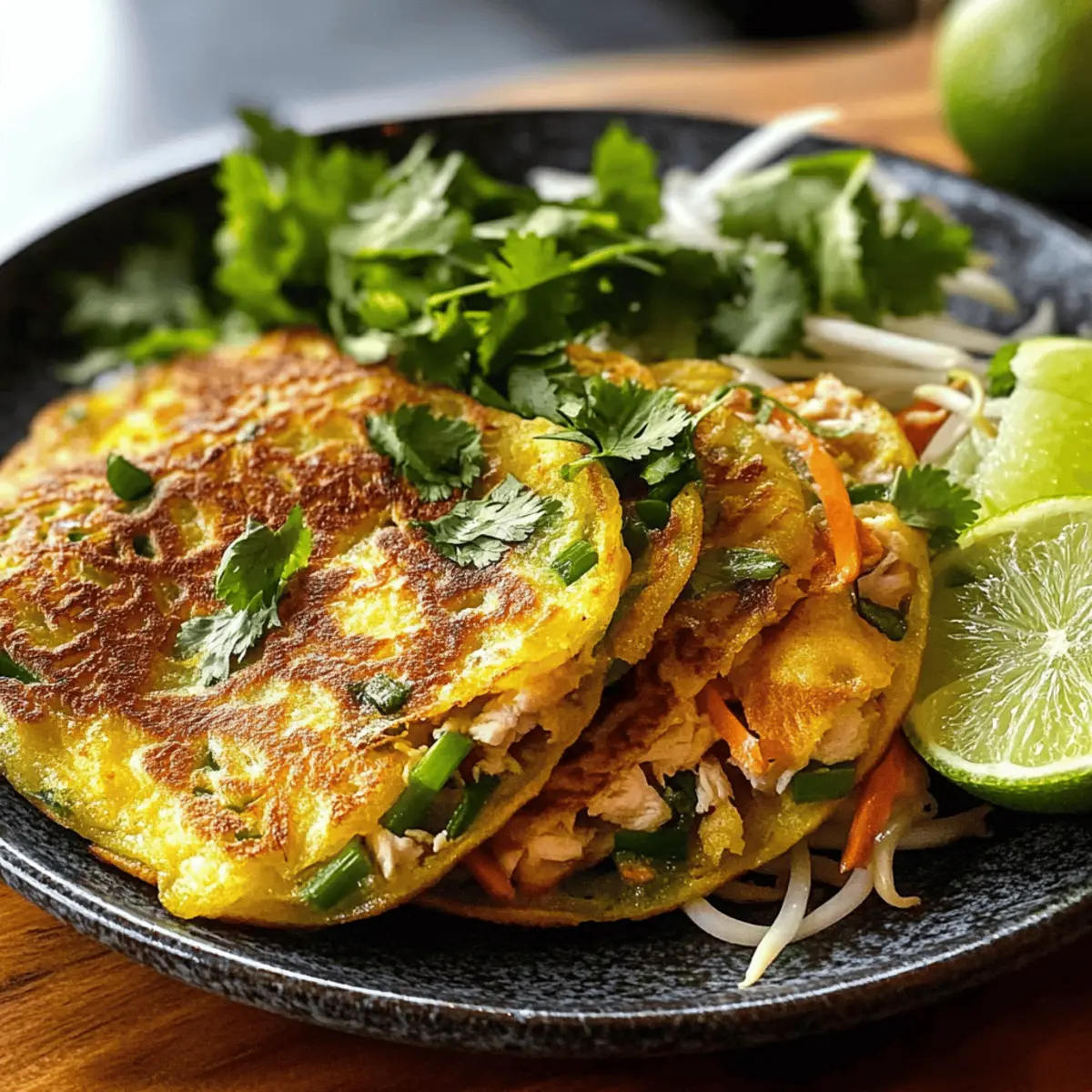 Vietnamese Banh Xeo Pfannkuchen ganz einfach selber machen