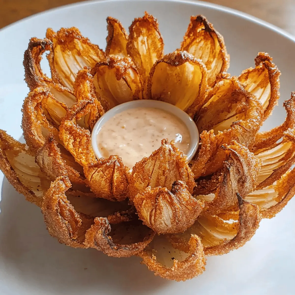 Crispy Air Fryer Blooming Onion ohne schlechtes Gewissen
