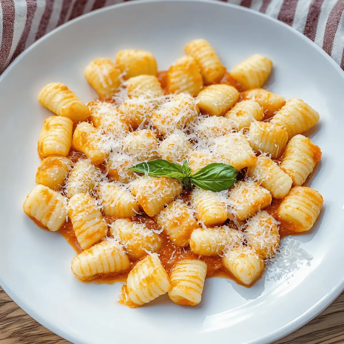 Hausgemachte italienische Kartoffelgnocchi herstellen