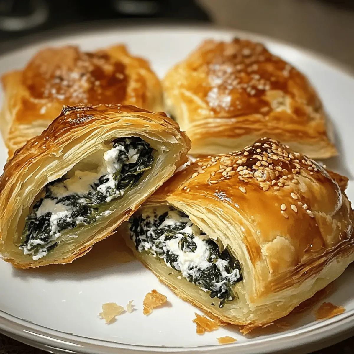 Spinat-Puffs mit Frischkäse für jeden Anlass