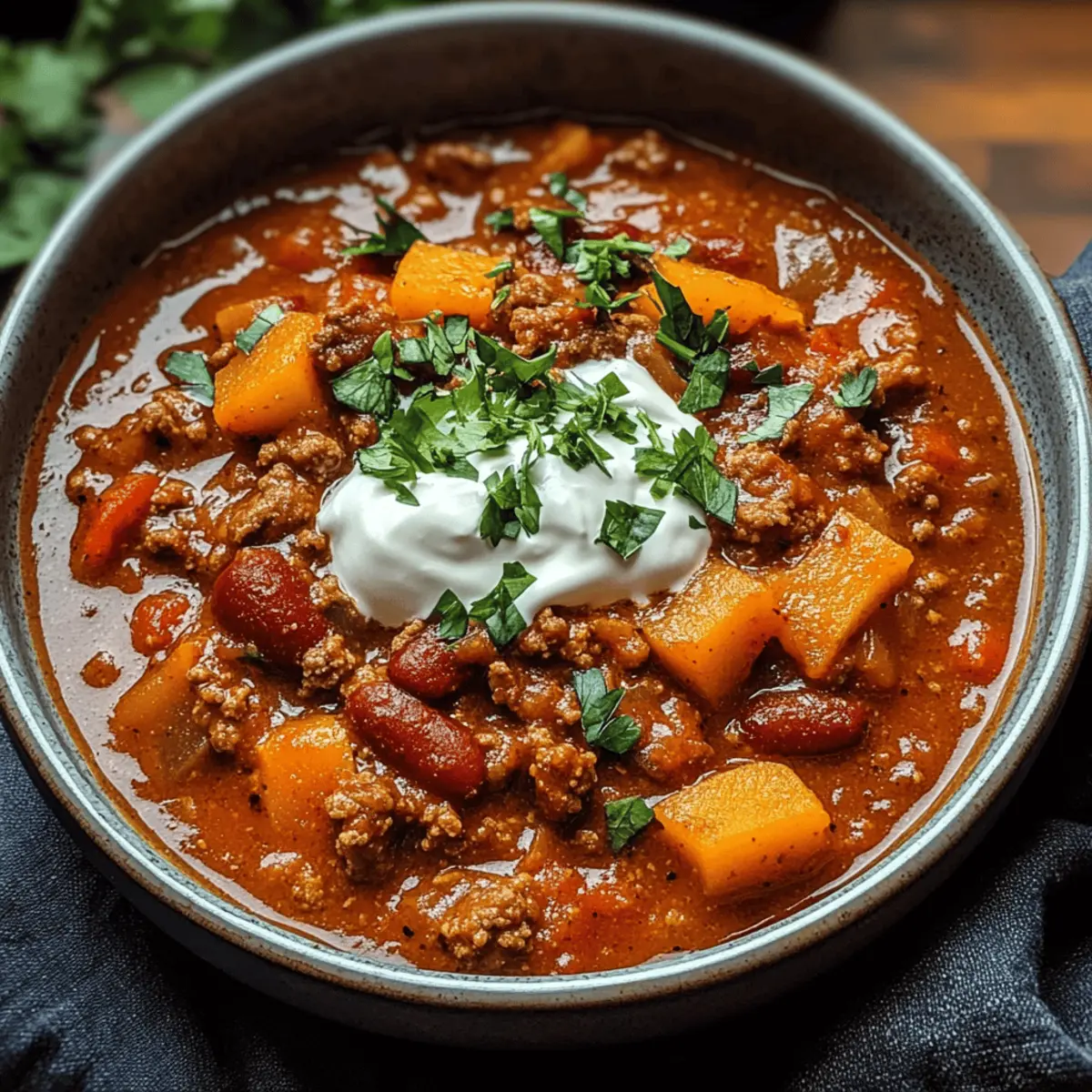 Kürbis Chili: Herzhaftes Komfortessen für den Herbst