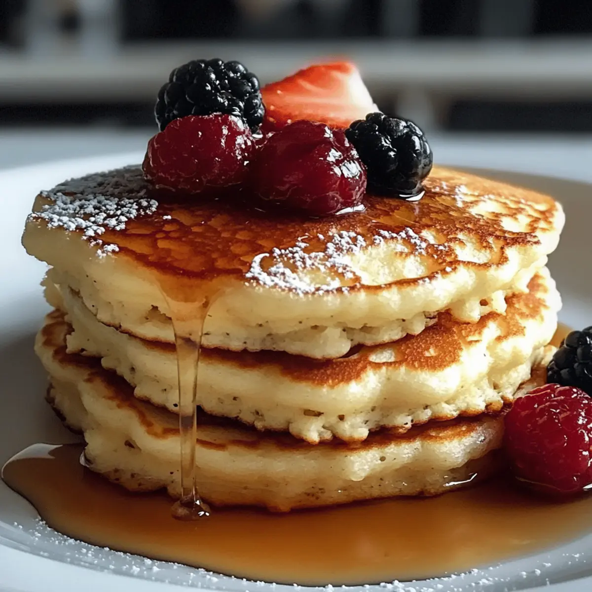 Glutenfreie Quarkpfannkuchen für ein köstliches Frühstück