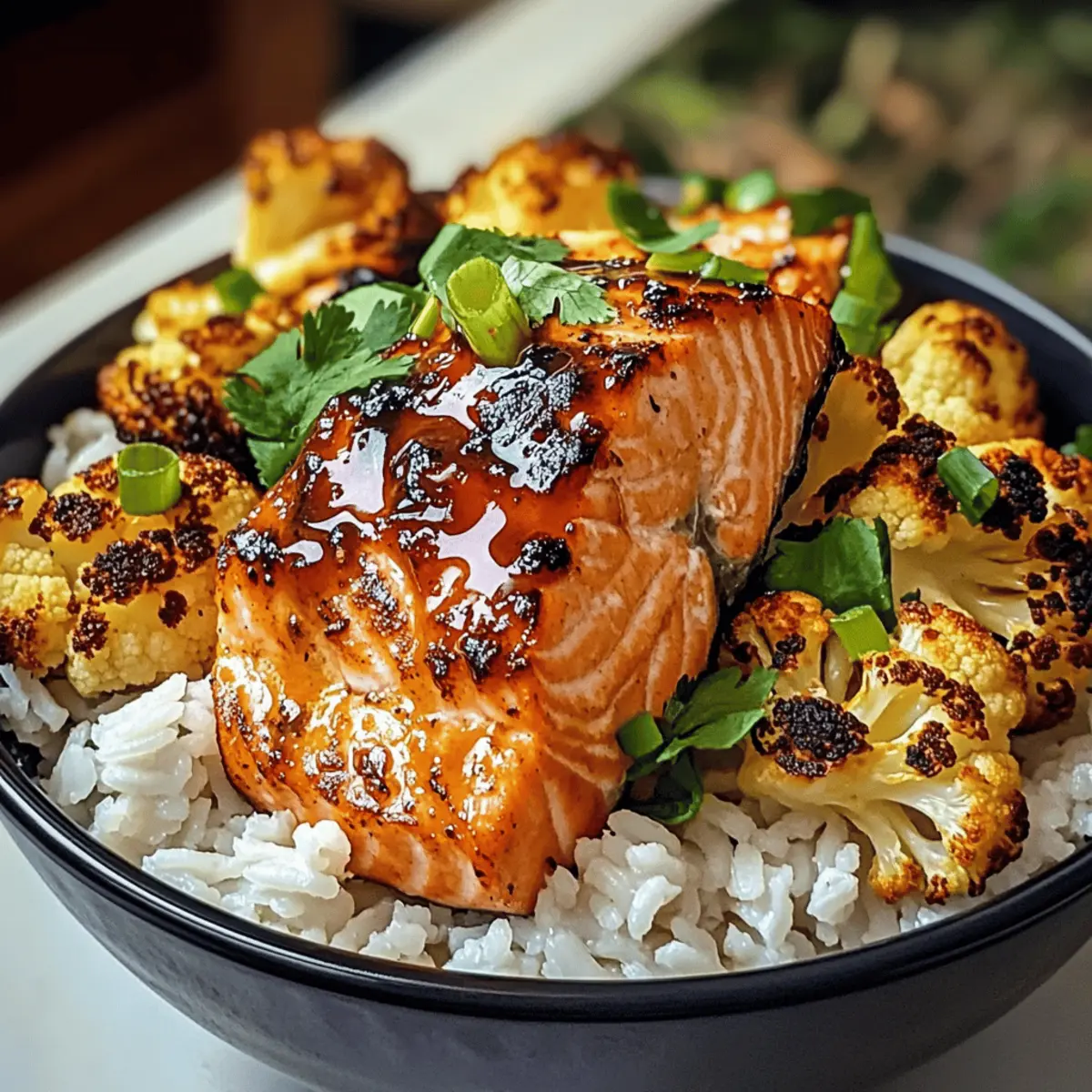 Sriracha Honig Lachs Schüsseln für schnelle Abende