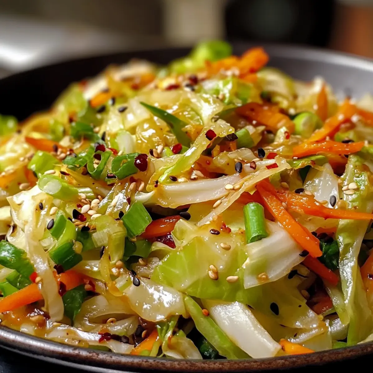 Asiatische Kohlpfanne in 20 Minuten zubereiten