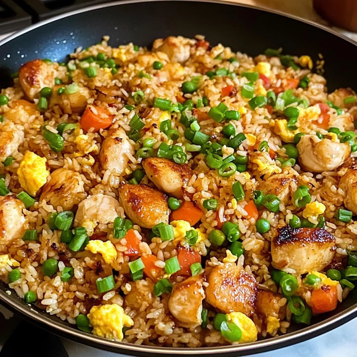 Bang Bang gebratener Reis in weniger als 30 Minuten