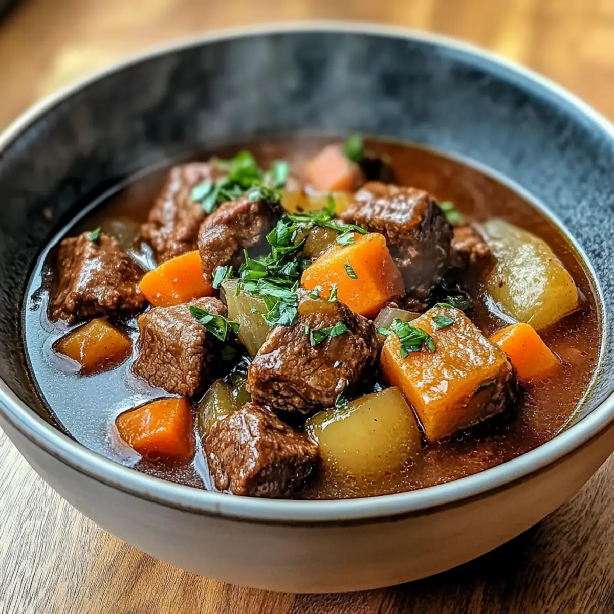 Rindfleisch Eintopf für die Seele: Ein Klassiker