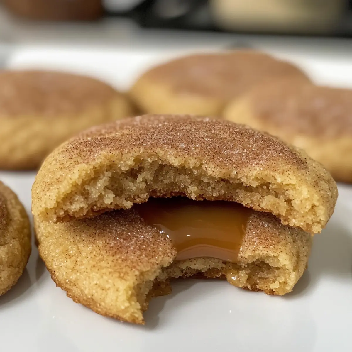 Braune Butter Karamell Snickerdoodles ganz einfach selber machen