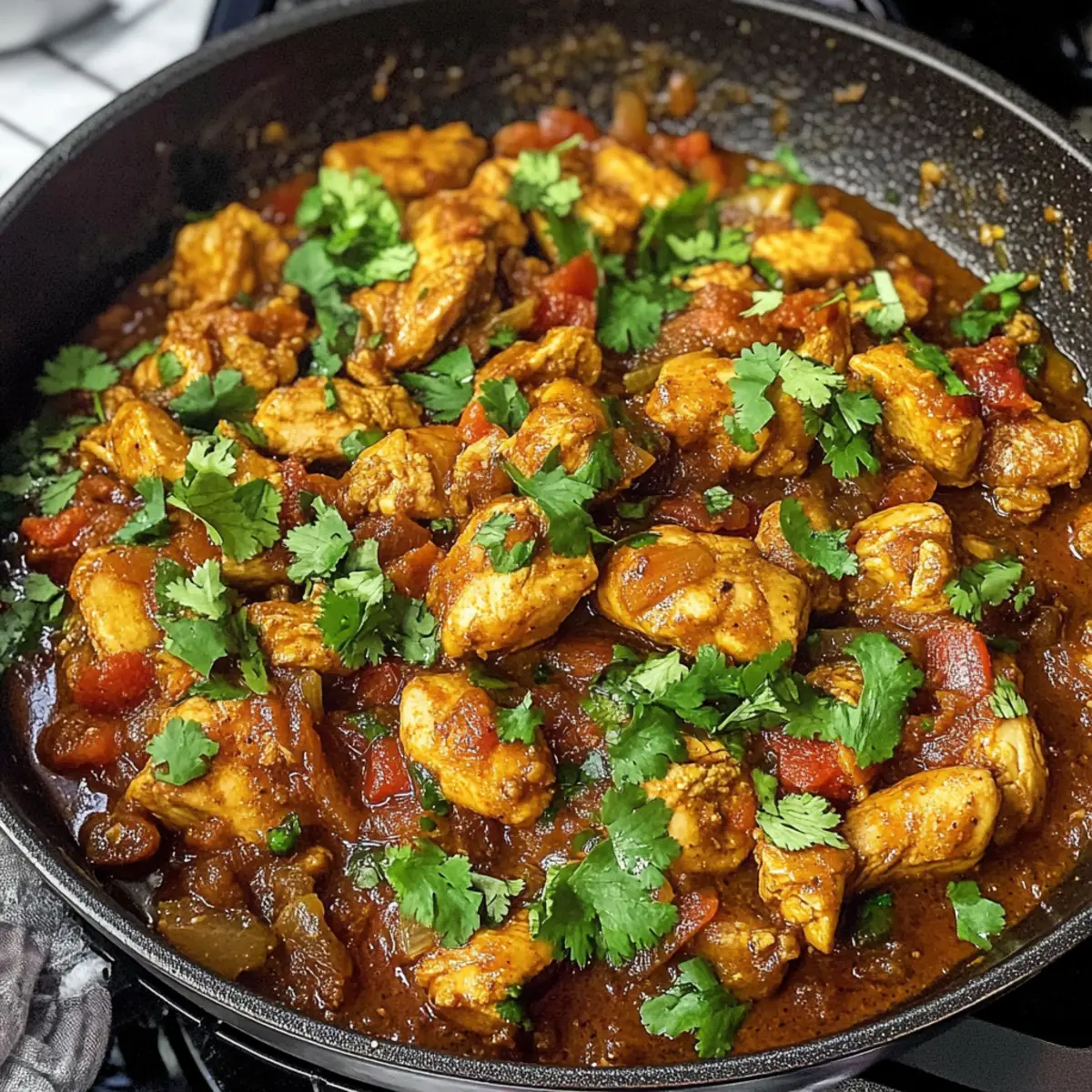 Hühnchen Bhuna: Intensiver Genuss der indischen Küche