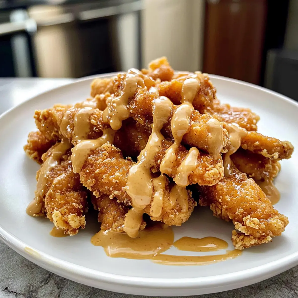 Chinesisches Erdnussbutterhuhn für deinen Dinnerzauber