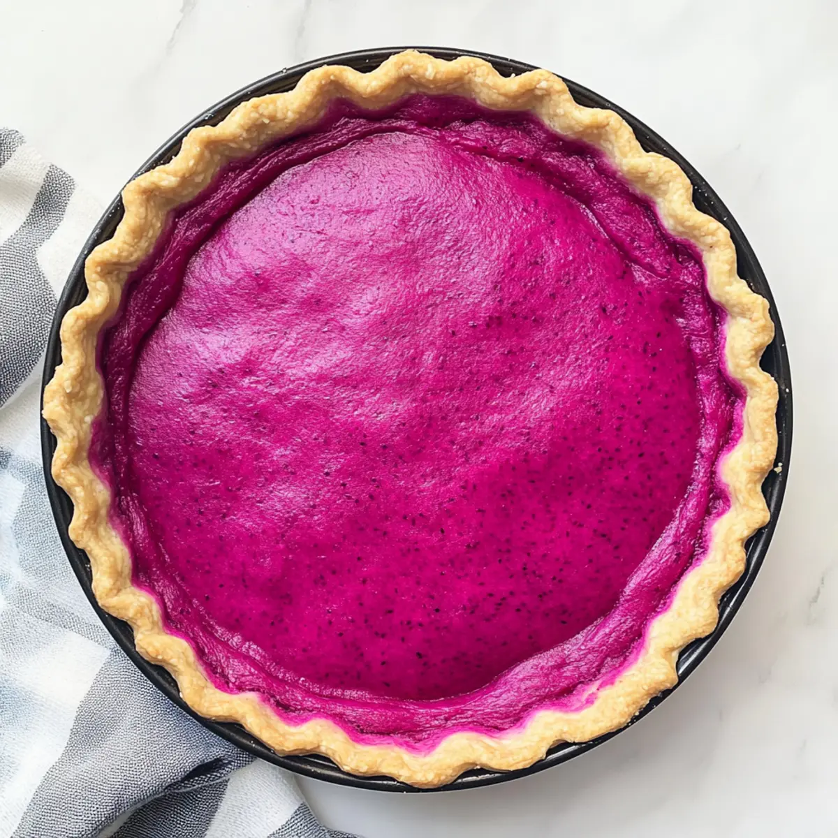 Drachenfrucht-Tortenboden für deinen veganen Genuss