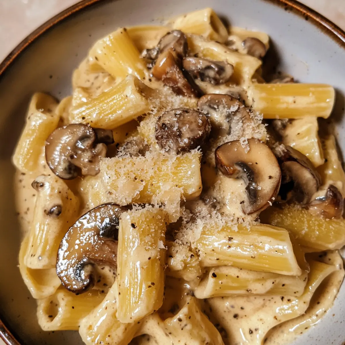 Gorgonzola-Trüffelsahnesauce für Pasta-Liebhaber