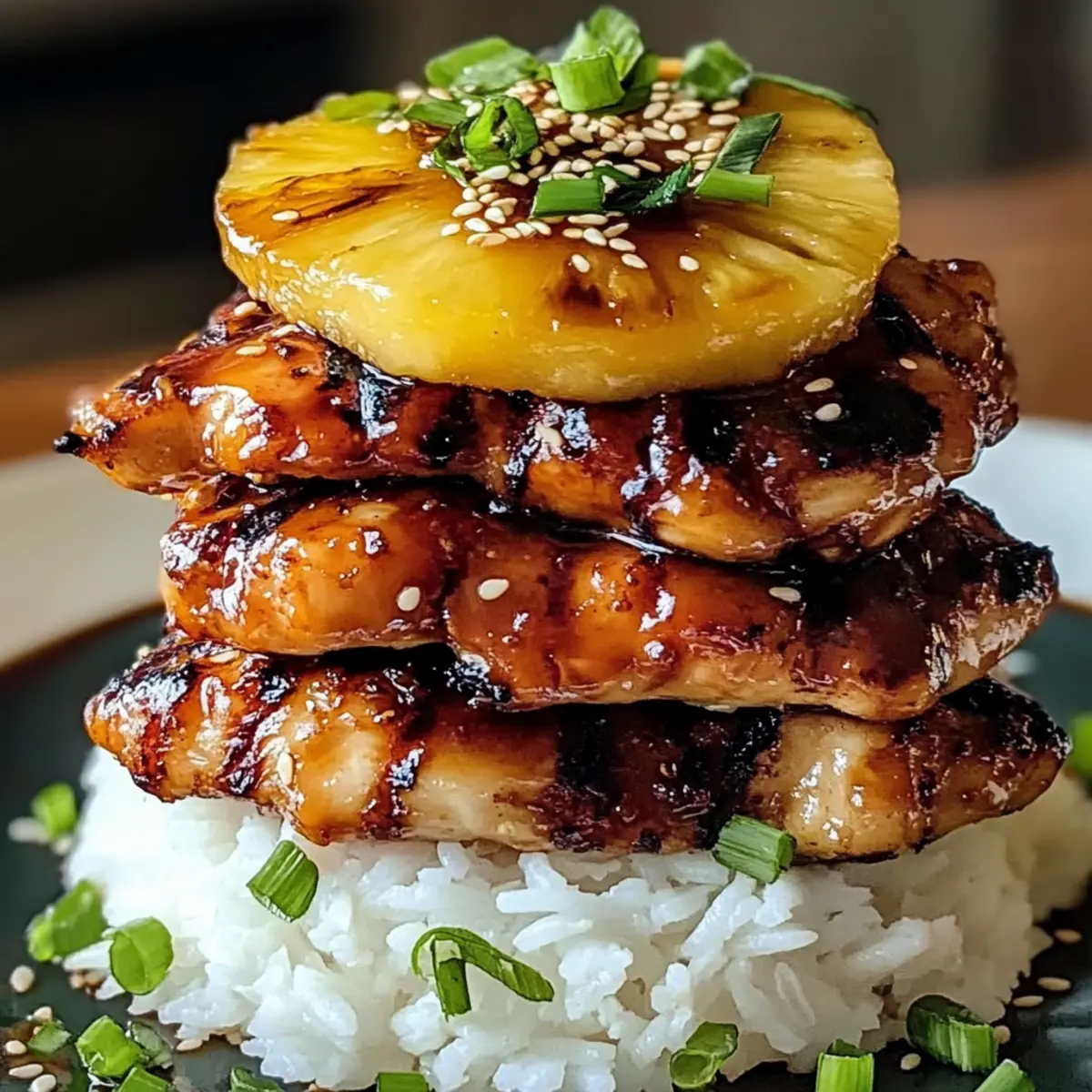 Huli Huli Hähnchen Stapel für den perfekten Grillabend