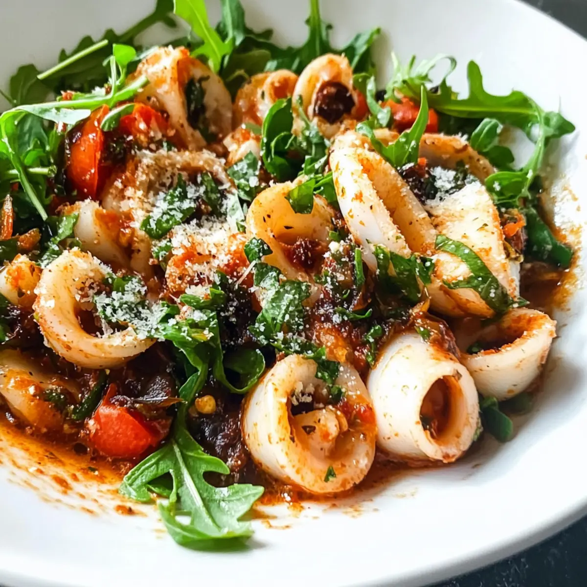 Keto Knoblauch Tintenfisch Schnell und Lecker