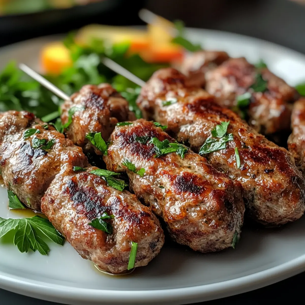 Saftige Nahost Kofta-Spieße für jeden Anlass