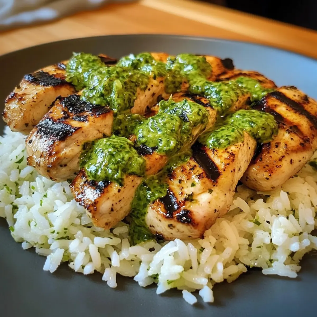 Peruanisches Hähnchen mit Aji Verde gestalten