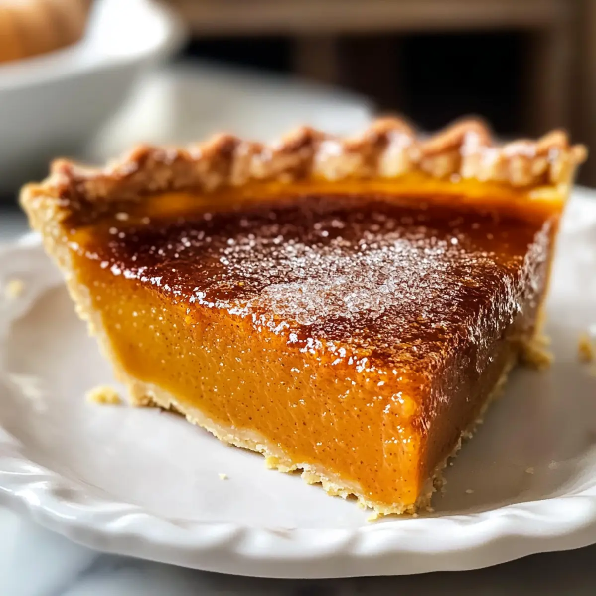 Kürbiskuchen-Brûlée für den perfekten Genuss