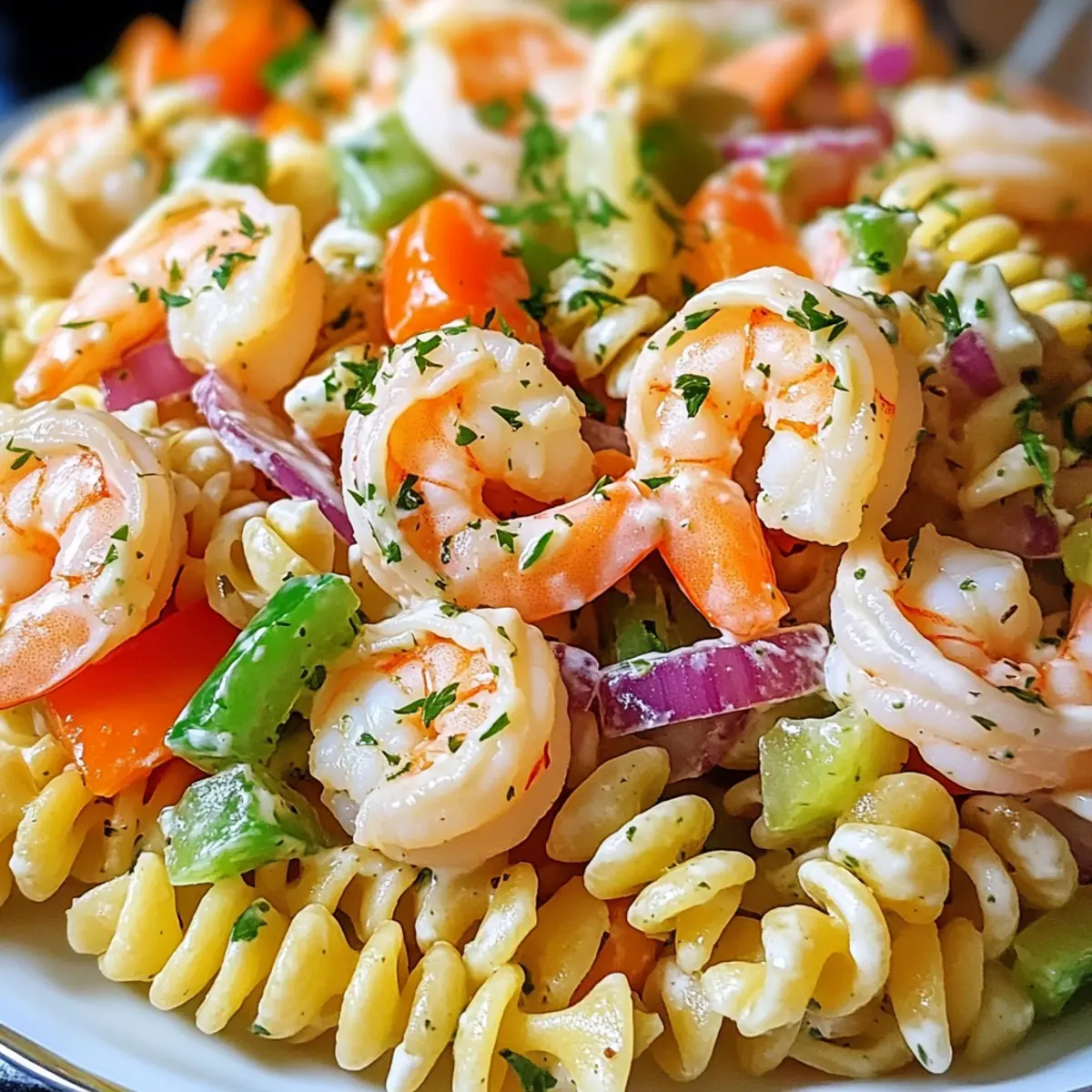 Garnelen Nudelsalat – Schnell und Cremig Genießen