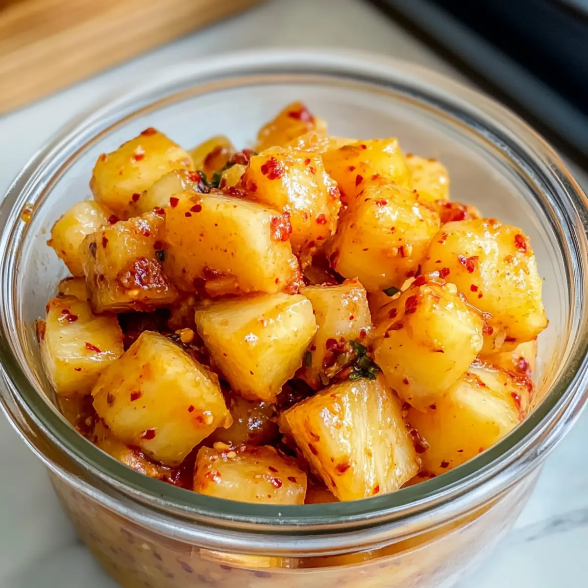 Scharfer Ananas-Kimchi für deine nächste Grillparty