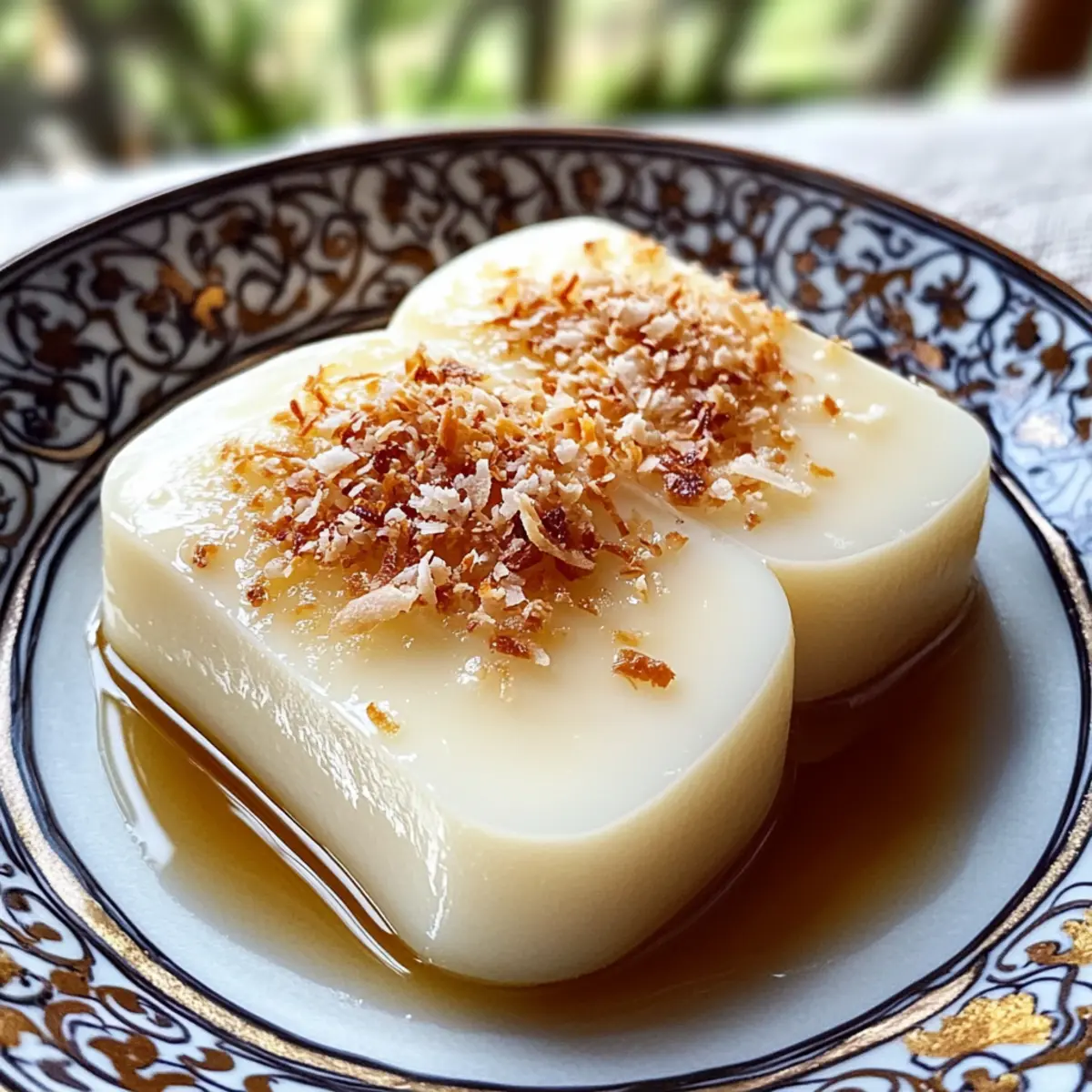 Thailändischer Kokosnuss-Pudding für Einsteiger