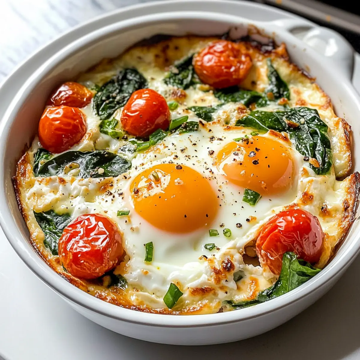 Gebratene Feta-Eier für ein mediterranes Frühstück