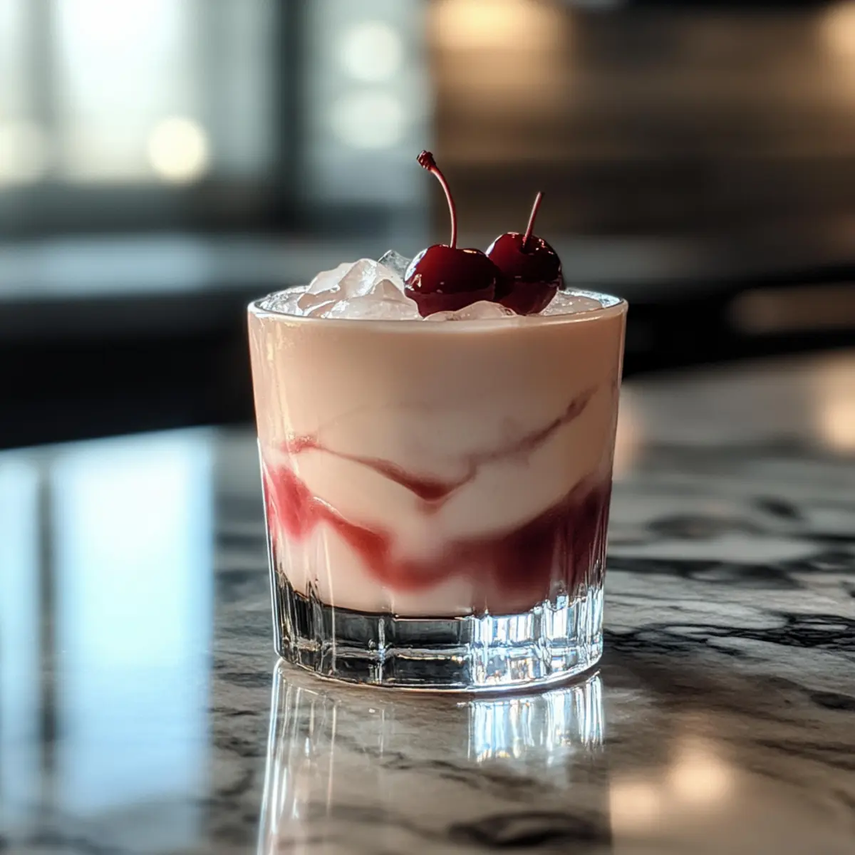 Kirsche Rose Schlammrutsche – Der traumhafte Dessertcocktail