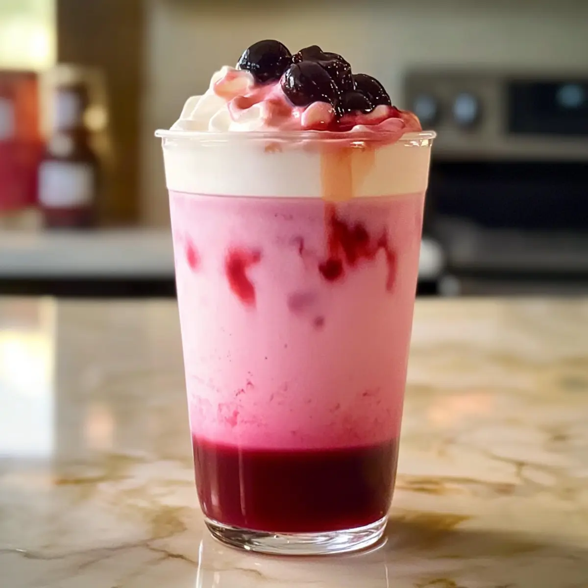 Kirsche Vanille Eiskaffee: Der perfekte Sommergenuss