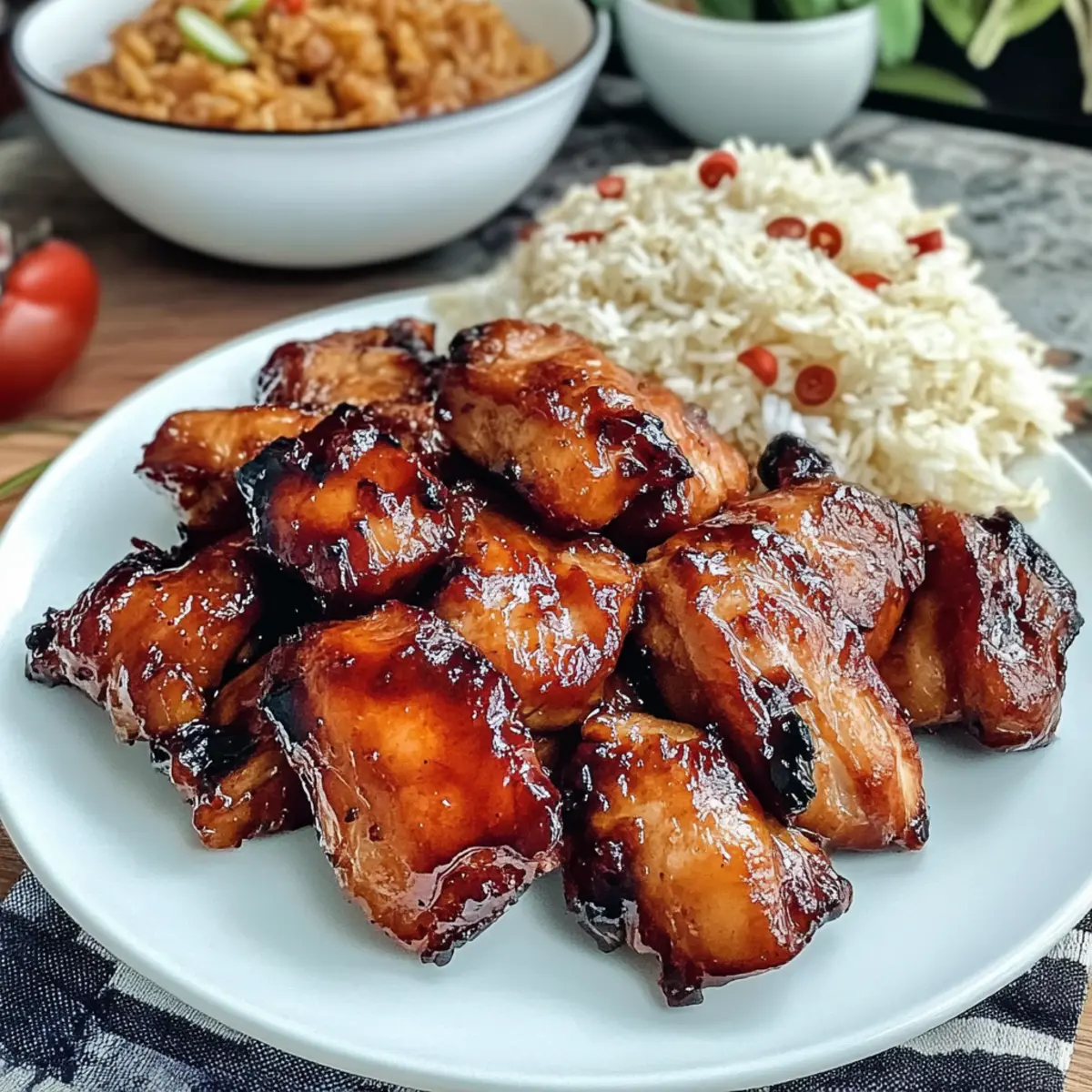 Hühnchen Tocino: Der süße Filipino Genuss