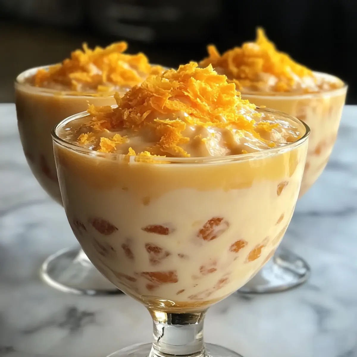 Kokosnuss Orange Glühen – Cremiges Dessert Rezept