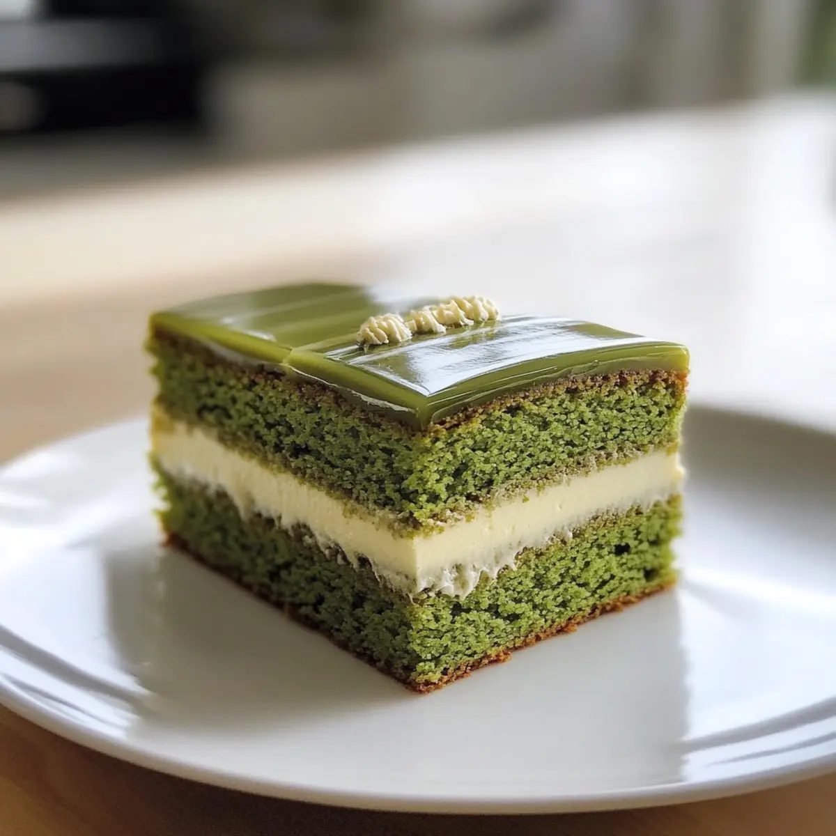 Mehlfreier Matcha-Kuchen für wahres Geschmackserlebnis