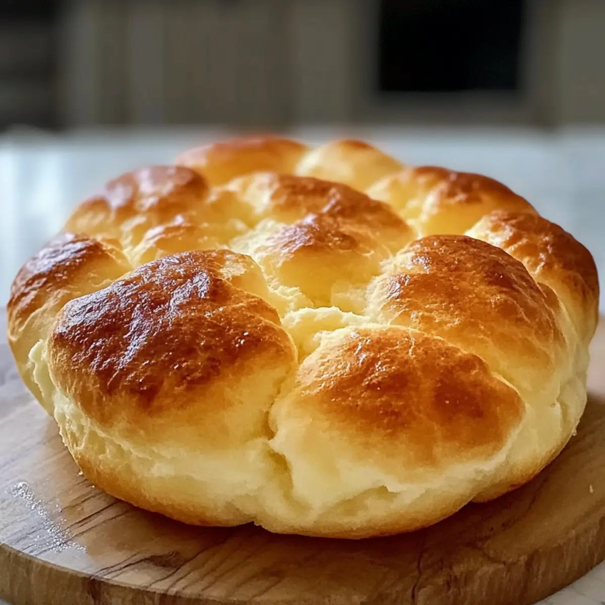 Fluffy Hüttenkäse Wolkenbrot für Leichtigkeit im Alltag